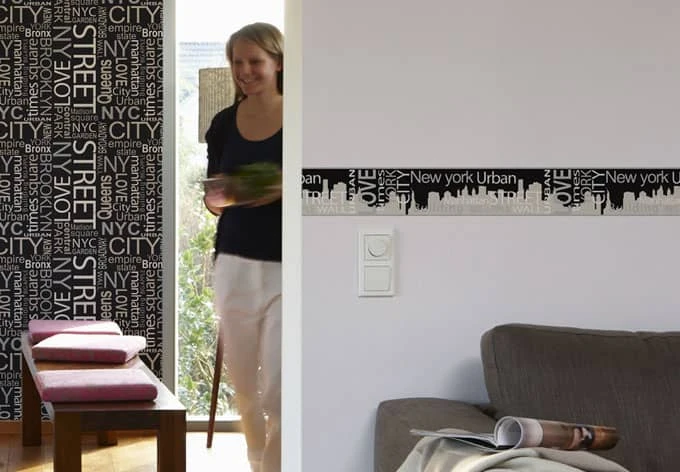 A.S. Creation Papier Peint A.S. Création Boys & Girls 4 Gris, Métallique, Noir 3 A.S. Creation Papier Peint A.S. Création Boys & Girls 4 Gris, Métallique, Noir – Image 3