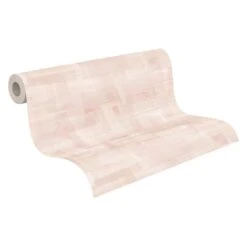 A.S. Creation A.S. Création Geo Nordic Papier Peint Moderne, Rose, Beige